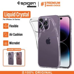 Casing iphone 14 pro max spigen liquid crystal